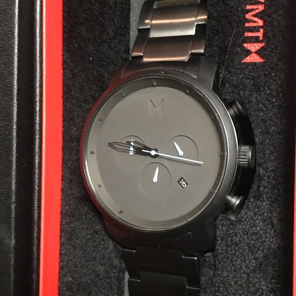 Men’s MVMT Chrono 45 mm watch in Gunmetal - Picture 2 of 6